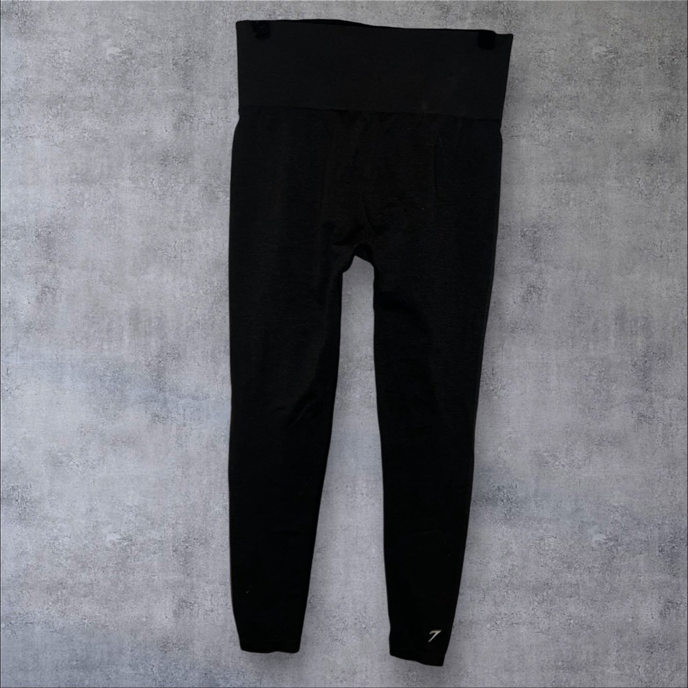 Gymshark Jet Black High-Waisted Leggings